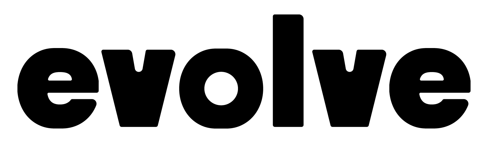 Evolve Wordmark - black